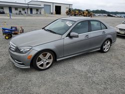 Mercedes-Benz salvage cars for sale: 2011 Mercedes-Benz C 300 4matic