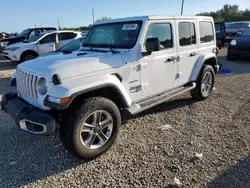 Carros dañados por inundaciones a la venta en subasta: 2018 Jeep Wrangler Unlimited Sahara