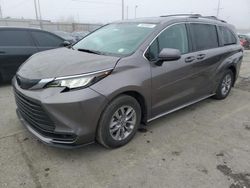 Salvage cars for sale at Los Angeles, CA auction: 2022 Toyota Sienna LE