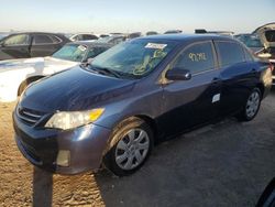 Toyota Corolla salvage cars for sale: 2013 Toyota Corolla Base