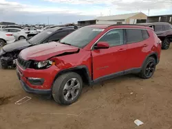 Jeep Compass Latitude salvage cars for sale: 2017 Jeep Compass Latitude