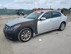 2009 Infiniti G37 Base en venta en Homestead, FL