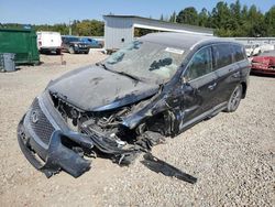 Salvage cars for sale from Copart Memphis, TN: 2020 Infiniti QX60 Luxe