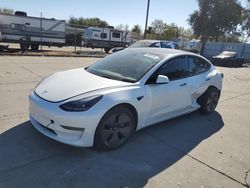 Tesla Model 3 salvage cars for sale: 2022 Tesla Model 3