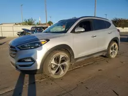 Salvage cars for sale from Copart Oklahoma City, OK: 2017 Hyundai Tucson Limited