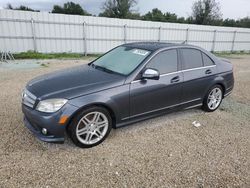 Salvage cars for sale at Arcadia, FL auction: 2009 Mercedes-Benz C 350