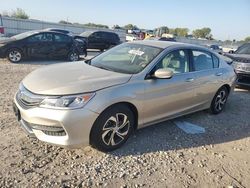 Honda Accord lx salvage cars for sale: 2016 Honda Accord LX