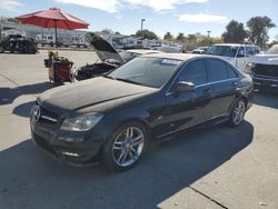 Mercedes-Benz Vehiculos salvage en venta: 2012 Mercedes-Benz C 250