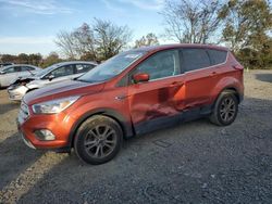 Salvage cars for sale at Baltimore, MD auction: 2019 Ford Escape SE