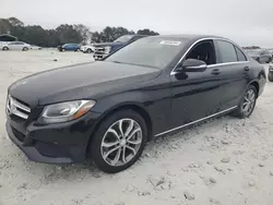 Salvage cars for sale from Copart Loganville, GA: 2015 Mercedes-Benz C 300 4matic