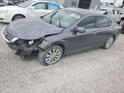 Salvage cars for sale at Wichita, KS auction: 2015 Honda Accord EXL