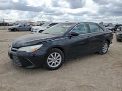 Salvage cars for sale at Houston, TX auction: 2016 Toyota Camry LE