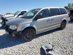 Salvage cars for sale at Wayland, MI auction: 2017 Dodge Grand Caravan SE