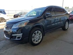 Salvage cars for sale at Dyer, IN auction: 2015 Chevrolet Traverse LT