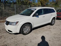 Dodge salvage cars for sale: 2018 Dodge Journey SE