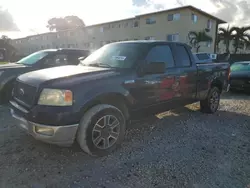 Ford salvage cars for sale: 2004 Ford F150