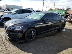 Salvage cars for sale at Chicago Heights, IL auction: 2018 Audi A5 Premium Plus S-Line