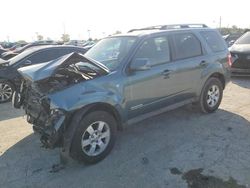 Salvage cars for sale at Indianapolis, IN auction: 2011 Ford Escape Limited