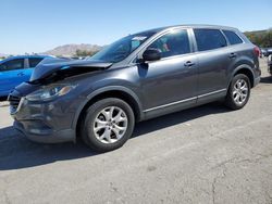 Salvage cars for sale at Las Vegas, NV auction: 2015 Mazda CX-9 Sport