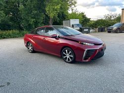 Salvage cars for sale at North Billerica, MA auction: 2017 Toyota Mirai