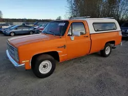 Salvage cars for sale at Arlington, WA auction: 1986 Chevrolet C10