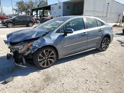 Salvage cars for sale from Copart Riverview, FL: 2020 Toyota Corolla XSE