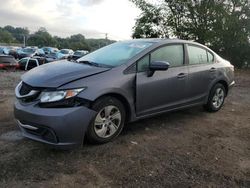 Honda salvage cars for sale: 2015 Honda Civic LX