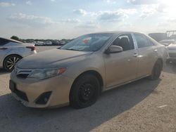 Salvage cars for sale at San Antonio, TX auction: 2012 Toyota Camry Base