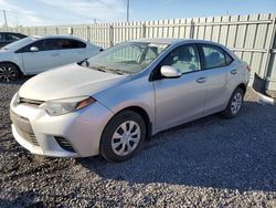 Salvage cars for sale at auction: 2016 Toyota Corolla L