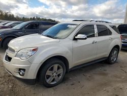 Salvage cars for sale at Franklin, WI auction: 2015 Chevrolet Equinox LTZ