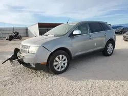 2007 Lincoln MKX en venta en Andrews, TX