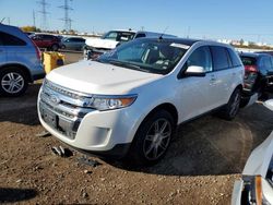 Salvage cars for sale at Elgin, IL auction: 2013 Ford Edge SEL