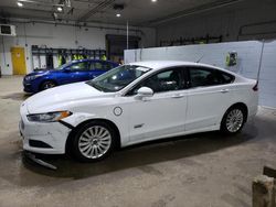 Salvage cars for sale at Candia, NH auction: 2016 Ford Fusion SE Phev