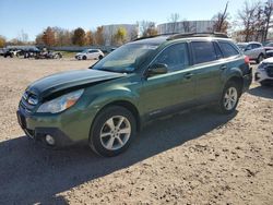 Subaru salvage cars for sale: 2014 Subaru Outback 2.5I Premium