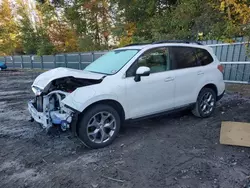 Salvage cars for sale at Candia, NH auction: 2015 Subaru Forester 2.5I Touring