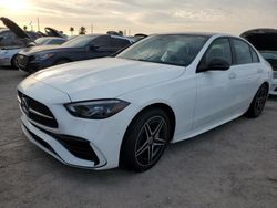 Salvage cars for sale at Arcadia, FL auction: 2024 Mercedes-Benz C300