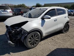 Salvage cars for sale at Las Vegas, NV auction: 2018 KIA Sportage EX