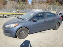 Salvage cars for sale at auction: 2016 KIA Forte LX