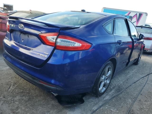 2013 Ford Fusion SE Hybrid