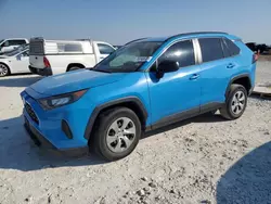 Salvage cars for sale at Taylor, TX auction: 2019 Toyota Rav4 LE