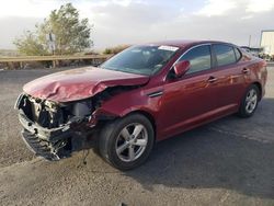 Salvage cars for sale at Albuquerque, NM auction: 2015 KIA Optima LX