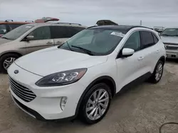 Salvage cars for sale at Riverview, FL auction: 2021 Ford Escape Titanium