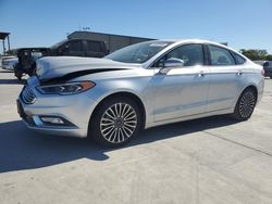 Ford salvage cars for sale: 2018 Ford Fusion TITANIUM/PLATINUM