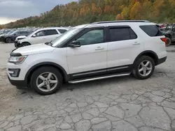 Salvage cars for sale at Hurricane, WV auction: 2017 Ford Explorer XLT