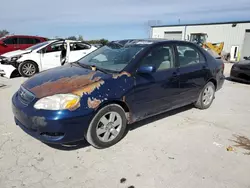 Salvage cars for sale at Kansas City, KS auction: 2005 Toyota Corolla CE