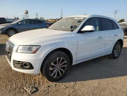 Salvage cars for sale from Copart Chicago Heights, IL: 2015 Audi Q5 Premium