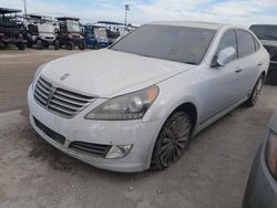 Flood-damaged cars for sale at auction: 2014 Hyundai Equus Signature