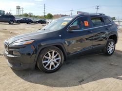 Jeep salvage cars for sale: 2014 Jeep Cherokee Limited