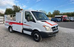 Salvage trucks for sale at Dyer, IN auction: 2007 Dodge Sprinter 3500