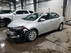 Toyota Corolla Vehiculos salvage en venta: 2018 Toyota Corolla L